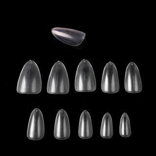 Faux Nail Tips An177 - Transparent - One Size