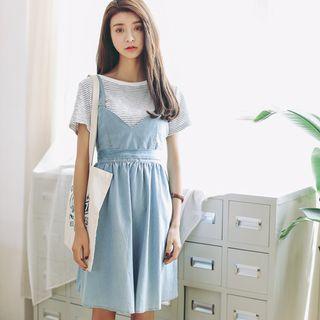 Denim Strap Dress