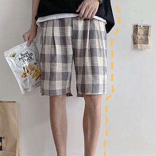 Check Pattern Shorts