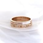 Number Engraved Ring