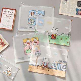 Cartoon Pvc Document Bag