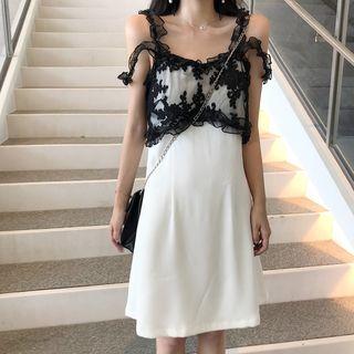 Lace Off-shoulder Dress