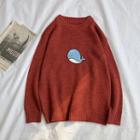 Whale Print Sweater
