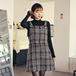 Tweed Suspender Dress