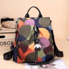 Color Block Lightweight Backpack Multicolor - One Size