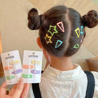Set Of 8: Alloy Hair Clip (various Designs)