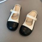 Two Tone Mary Jane Mules