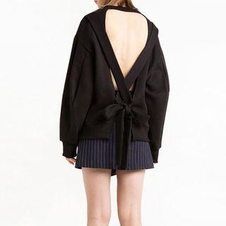 Open Back Pullover