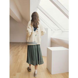 Pleats Chiffon Skirt In 3 Colors