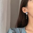 Bow Cloud Alloy Fringed Earring