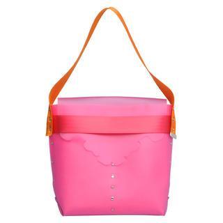 Petite Gothic Messenger Bag Fuchsia - One Size