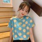 Short-sleeve Fruit Print T-shirt (various Designs)