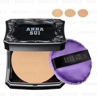 Anna Sui - Silky Powder Foundation Spf 30 Pa+++ With Puff 8g - Types