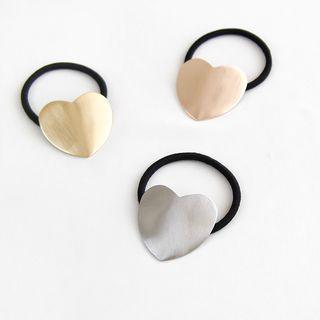 Metal Heart Hair Tie