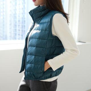 Stand-collar Lightweight Duck Down Vest