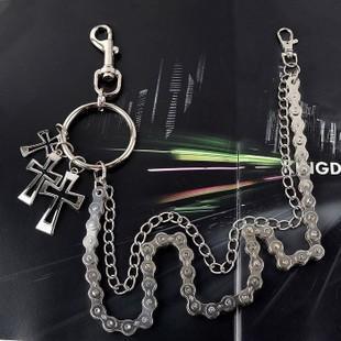 Cross Charm Pants Chain