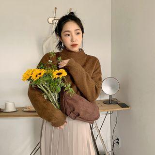 Mockneck Woolen Sweater