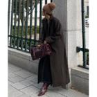 Woolen Long Chesterfield Coat