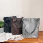 Extra Large Faux Leather Tote Bag