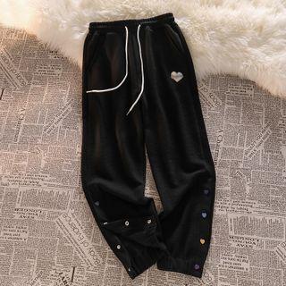 Heart Accent Sweatpants