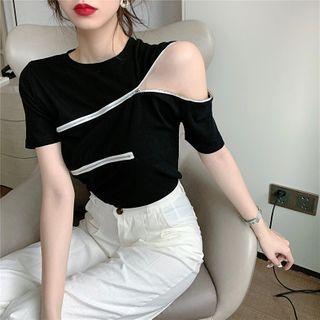 Details Zipper T-shirt