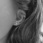 Snowflake Earrings As Figure - One Size