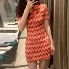 Polo Short-sleeve Printed Dress