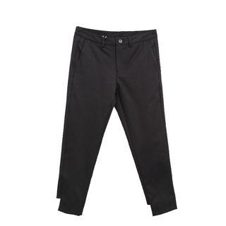 Embroidery Slim-fit Lettering Pants