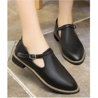 Zip Back Loafers