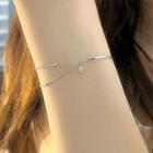 Star Layered Stainless Steel Bracelet 1 Pc - Silver - One Size