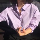 Plain Shirt Light Purple - One Size