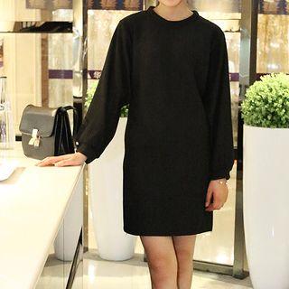 Long-sleeve Mini Knit Dress