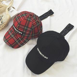 Plaid Baseball Cap