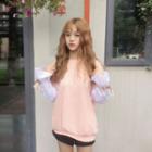 Sleeve Panel Sweatshirt