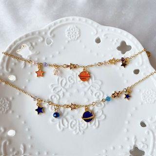 Alloy Planet Bracelet
