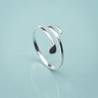 Sterling Silver Note Ring