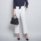Pocket-side Boot-cut Dress Pants