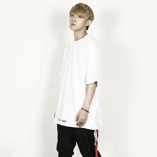 Rope-detailed Short-sleeve T-shirt