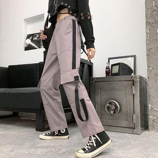 Couple Matching Cargo Straight-fit Pants