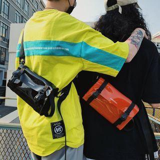 Snap Buckle Flap Crossbody Bag