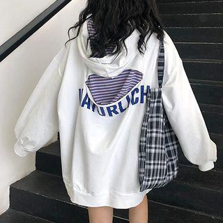 Mock Two-piece Cutout Hoodie