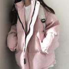 Padded Zip Jacket 3111 - Pink - One Size