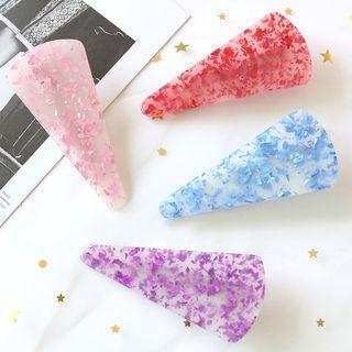 Acetic Acid Triangle Hair Clip