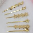 Smiley / Star / Heart Metal Hair Pin
