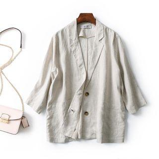 Linen Blazer / Straight-cut Pants / Shorts