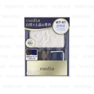 Kanebo - Media Bright Up Cheek N (#wt-01) 3g