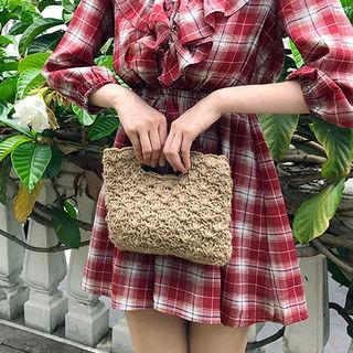 Knit Mini Shopper Bag