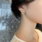 S925 Bow Stud Earring As Shown In Figure - One Size