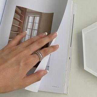 Cutout Open Ring As Shown In Figure - One Size