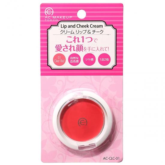 Do-best Tokyo - Ac Makeup Lip And Cheek Cream (#01 Clear Red) 1 Pc